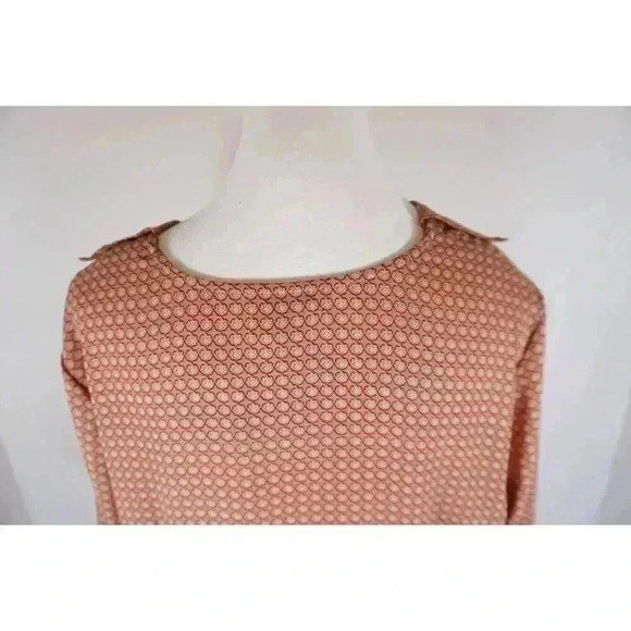 Van Heusen Ruffled V-Neck Long Sleeve Blouse - Size M - Picture 7 of 12